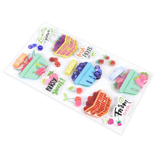 12 Pack: Berry Stickers by Recollections™